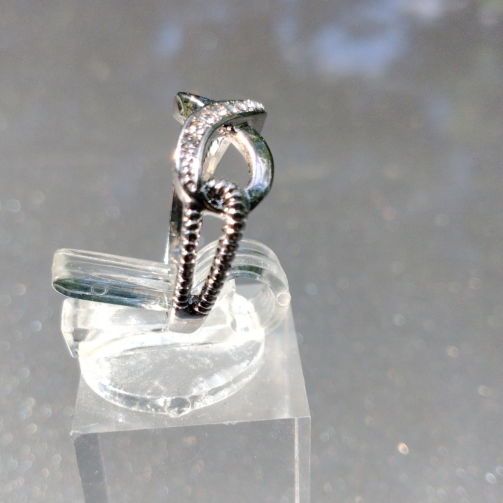 Infinity symbol silver ring - Picture 4 of 7